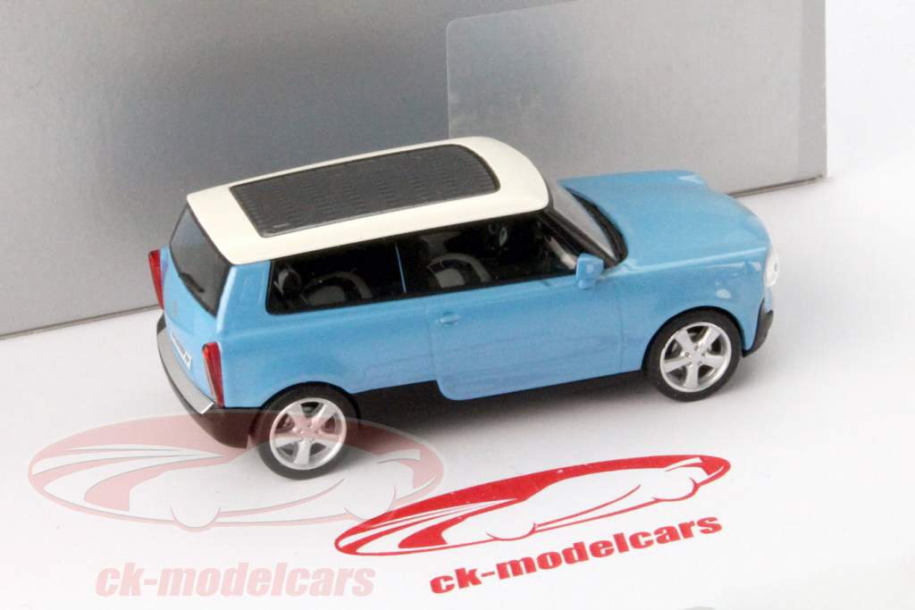 Trabant нТл Концепция Автомобиль 2009 синий металлик / белый 1:43 Herpa