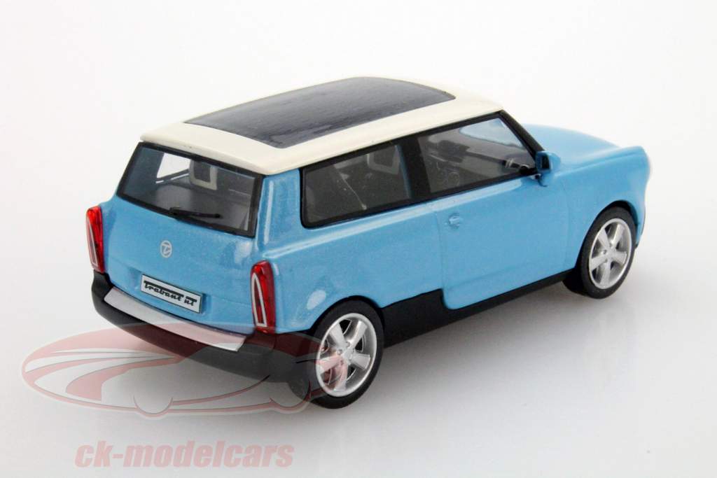 Trabant nT Concept Car 2009 blaumetallic / weiß 1:43 Herpa