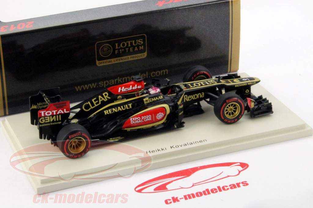 Х. Ковалайнен Лотос E21 #7 США ГП Формула 1 2013 1:43 Spark