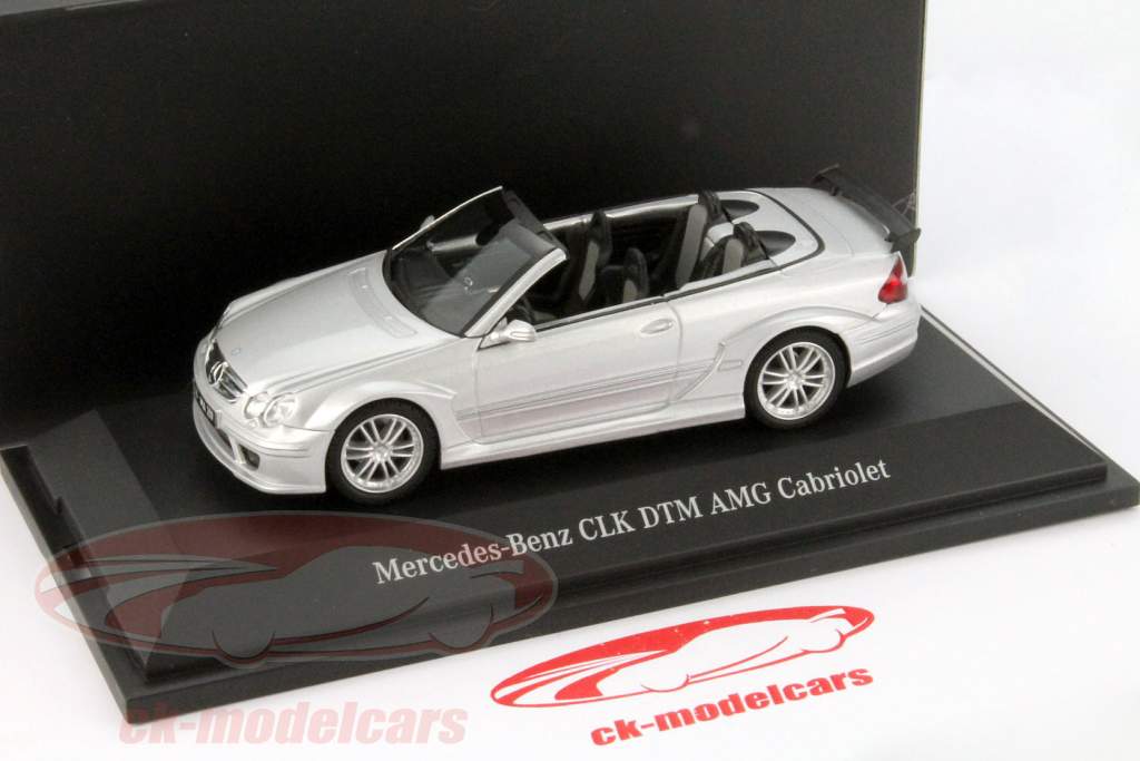 Kyosho 1:43 メルセデス·ベンツ CLK DTM AMG 二輪馬車 銀 MB B6