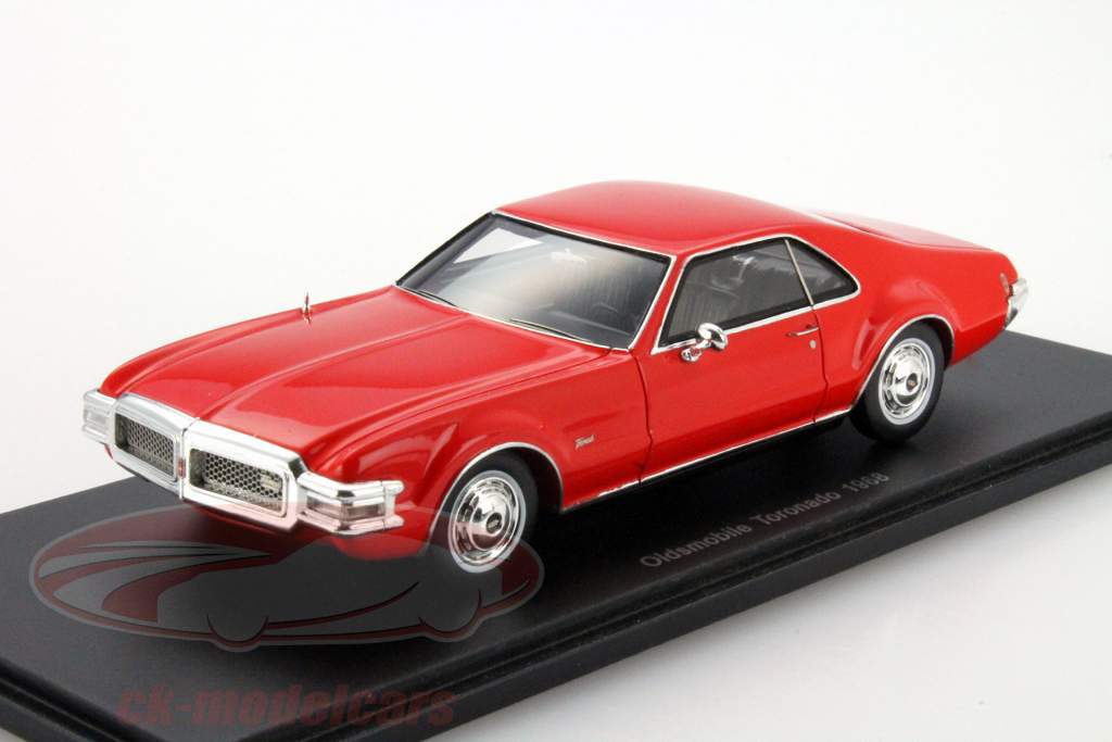 Oldsmobile Toronado Ano 1968 vermelho 1:43 Spark