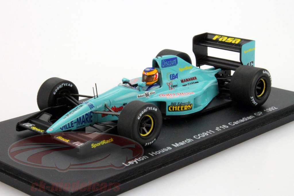 F1 March Leyton House CG901 1/43 ミニカー Tameo TMK121 Leyton House Cg-901 Judd - 1990 - White Metal