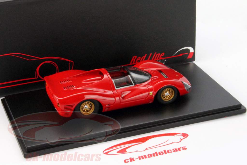 Ferrari 330 P3 præsentation Bil rød 1:43 Spark