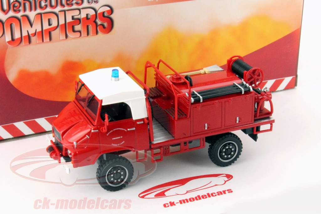 Simca Unic Bombeiros Serviço Departamento 1:43 Altaya