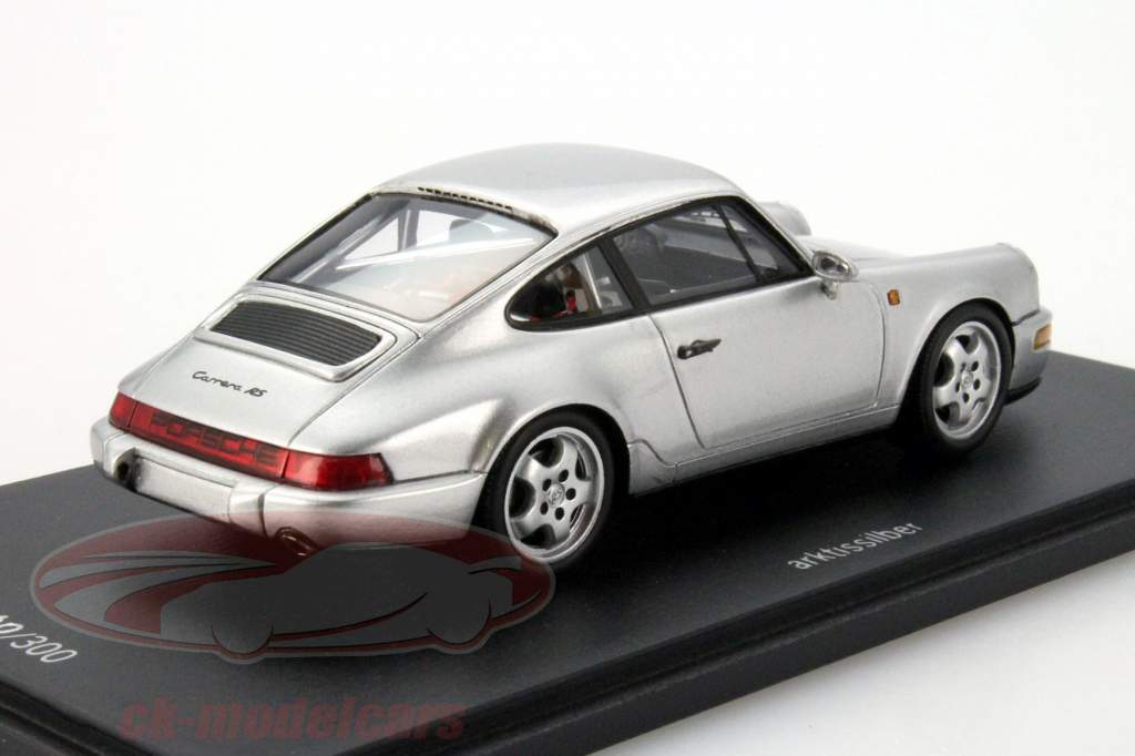 Porsche 911 (964) Carrera RS argent 1:43 Spark