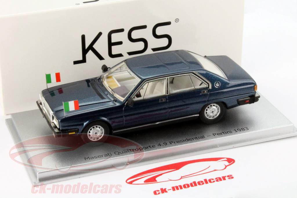 402-438 1/43 マセラティ Quattroporte GTS ブルー 82d0a6db585c5a4bcef5a200d113f1