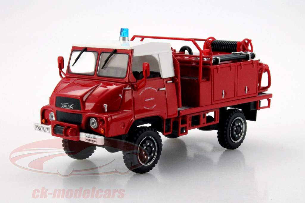 Simca Unic Bombeiros Serviço Departamento 1:43 Altaya