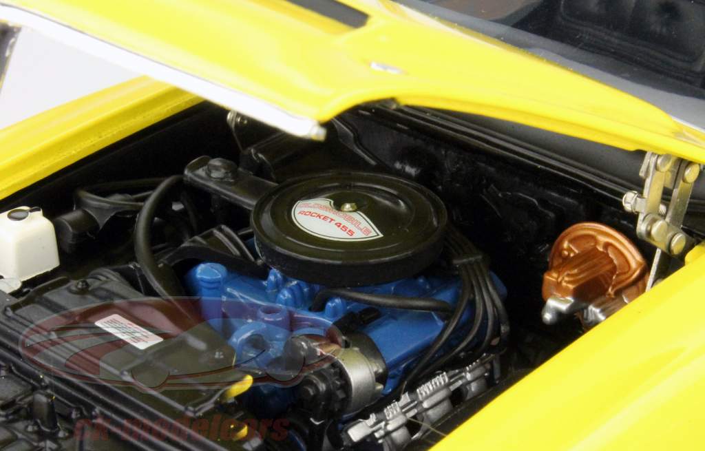 Oldsmobile Cutlass SX År 1970 gul / sort 1:18 Ertl