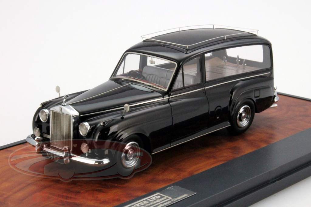 Rolls Royce Simpson et Couvreur LTD Corbillard noir 1:43 Matrix