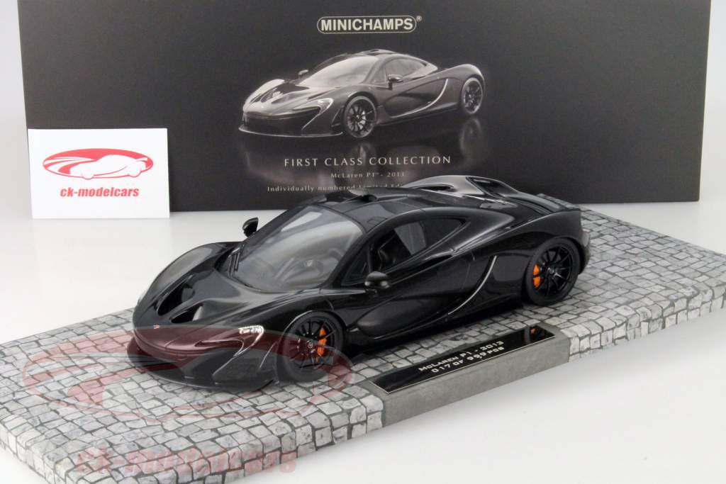 ミニチャンプス 1/18 マクラーレン P1 2013 ファーストクラス Minichamps 1:18 マクラーレン P1 年 2013 黒 107133301 モデル