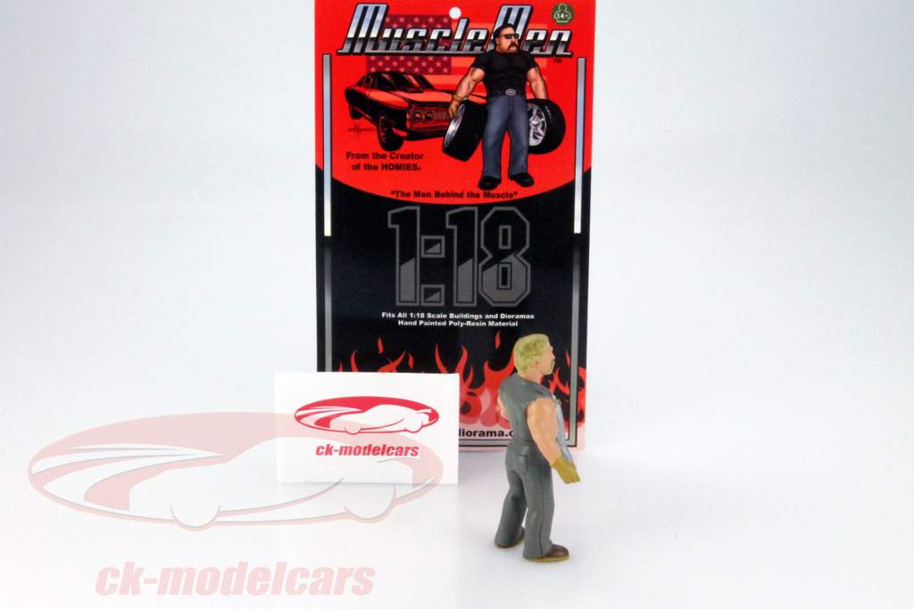Buff Daddy Figuur Spier Mensen 1:18 Amerikaanse Diorama
