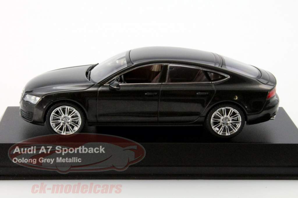 奥迪 A7 翼豹 年 2012 乌龙 灰色 金属的 1:43 京商