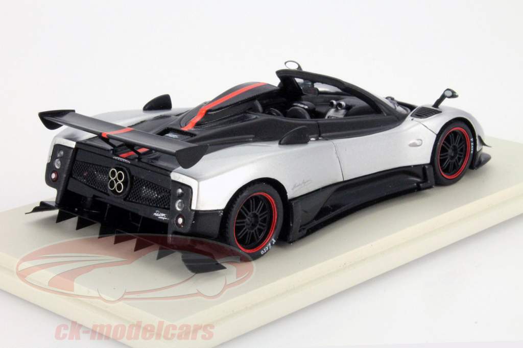 帕加尼 风之子 五乡地 跑车 年 2009 银 / 黑色 1:43 Spark