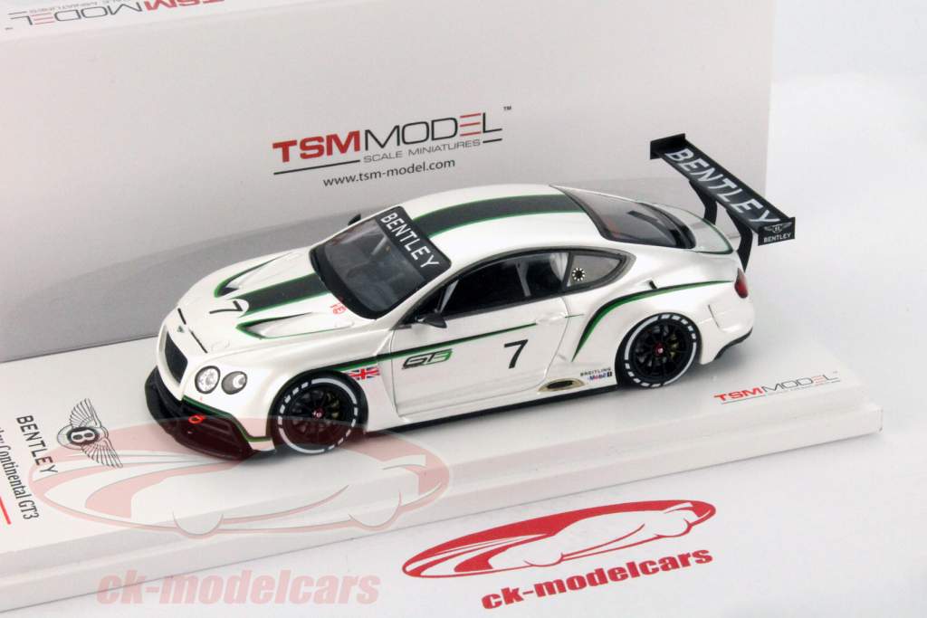 Bentley Continental GT3 #7 Concept Race Car 2012 1:43 TrueScale