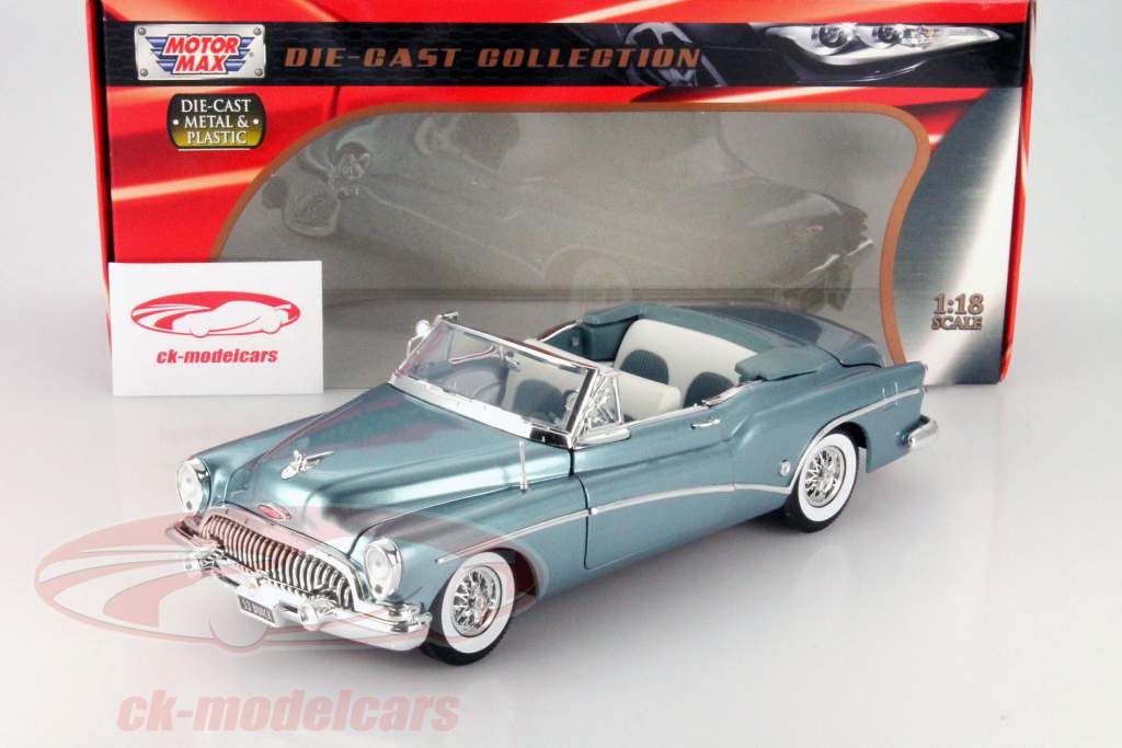 ビュイック Skylark 年 1953 ブルーメタリック 1:18 MotorMax