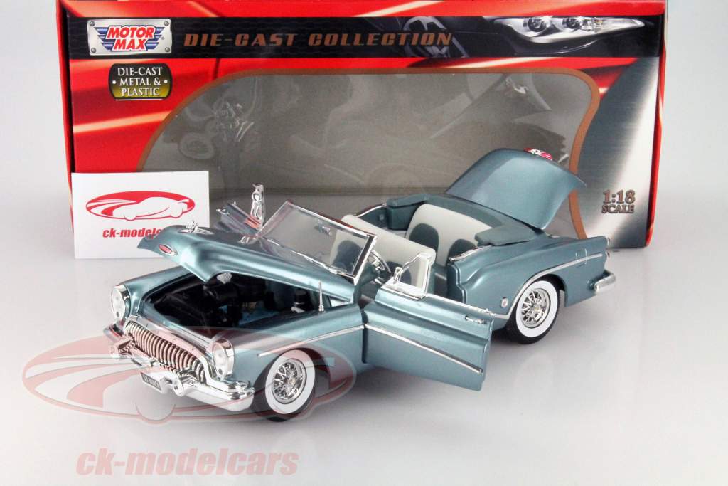 ビュイック Skylark 年 1953 ブルーメタリック 1:18 MotorMax