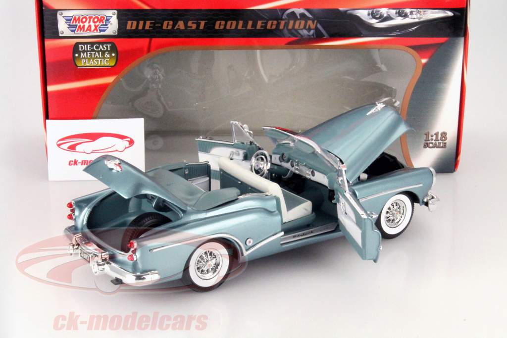 ビュイック Skylark 年 1953 ブルーメタリック 1:18 MotorMax