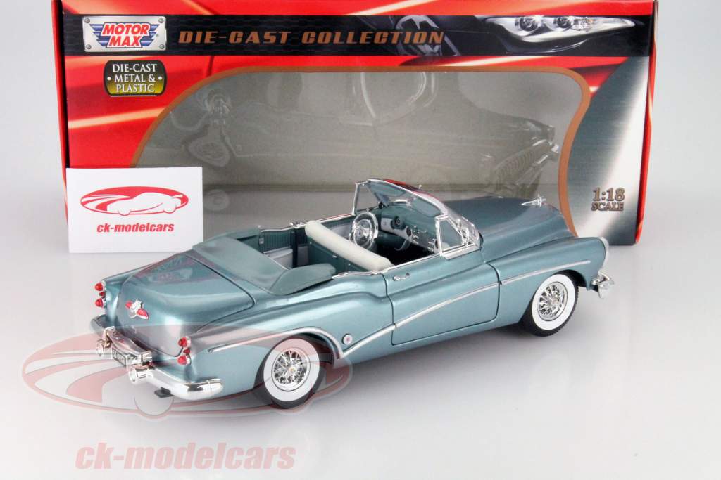 ビュイック Skylark 年 1953 ブルーメタリック 1:18 MotorMax