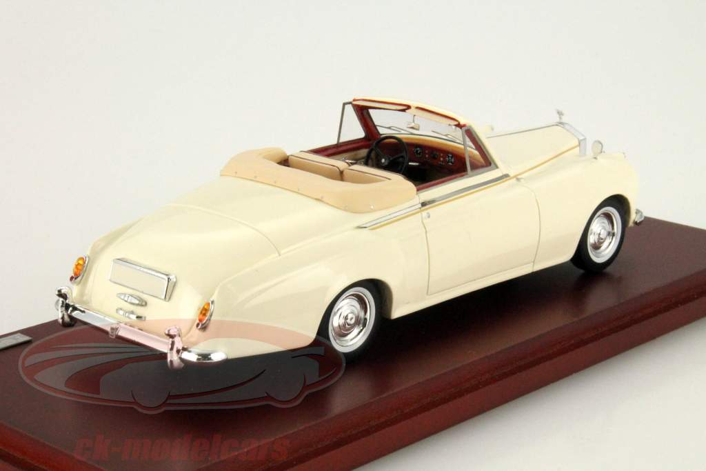 Rolls Royce Silver Cloud I Drophead Coupe År 1959 beige 1:43 LookSmart