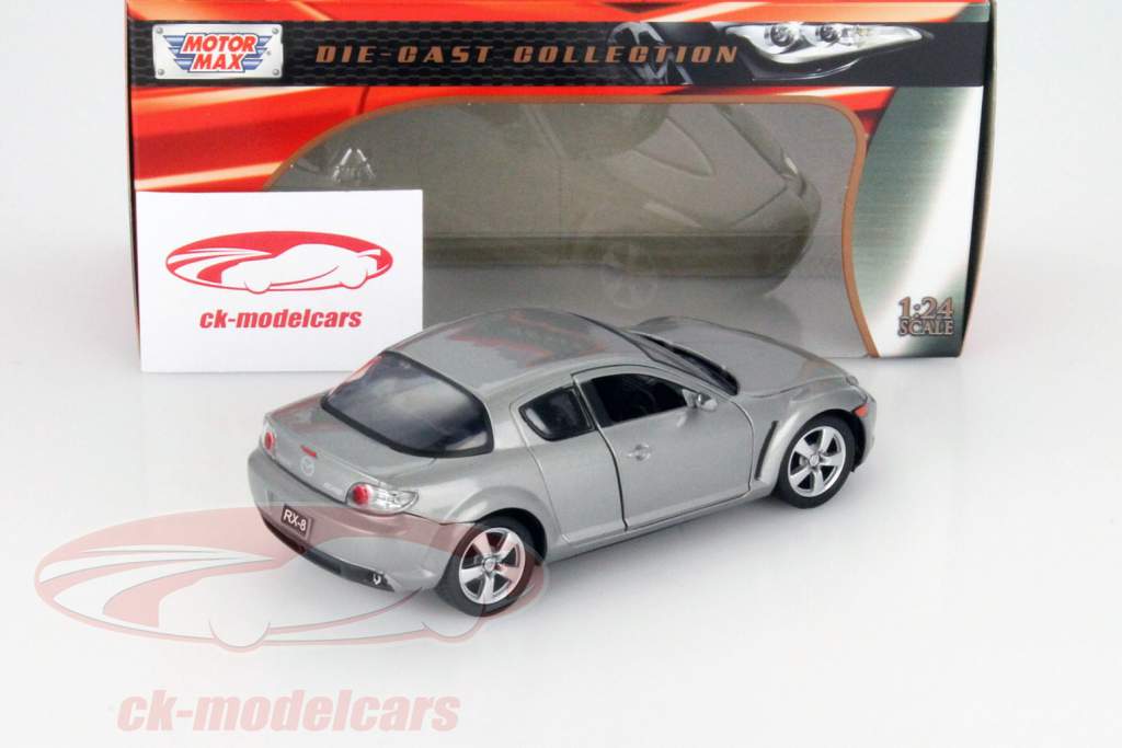 MotorMax 1:24 Mazda RX-8 silver 73323 model car 73323
