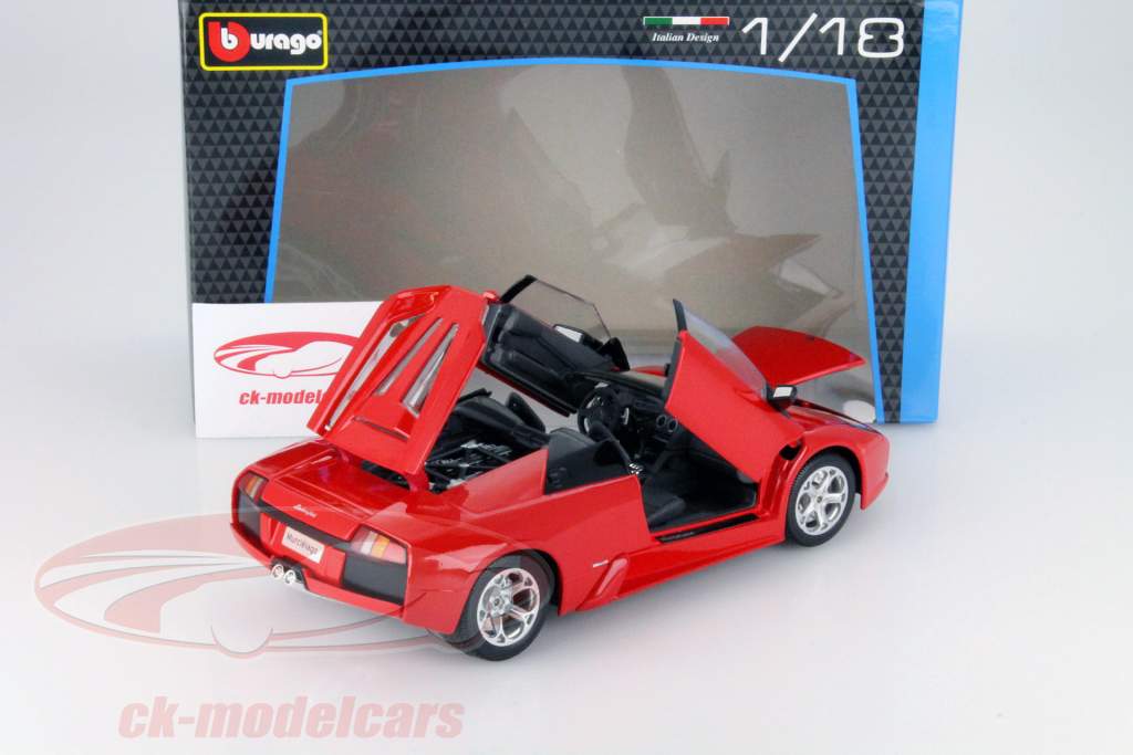 Lamborghini Murcielago Roadster rød 1:18 Bburago