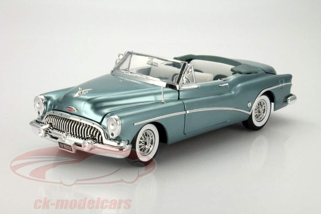 ビュイック Skylark 年 1953 ブルーメタリック 1:18 MotorMax