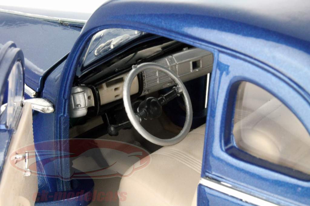 Ford デラックス クーペ 年 1940 ブルー 1:18 MotorMax