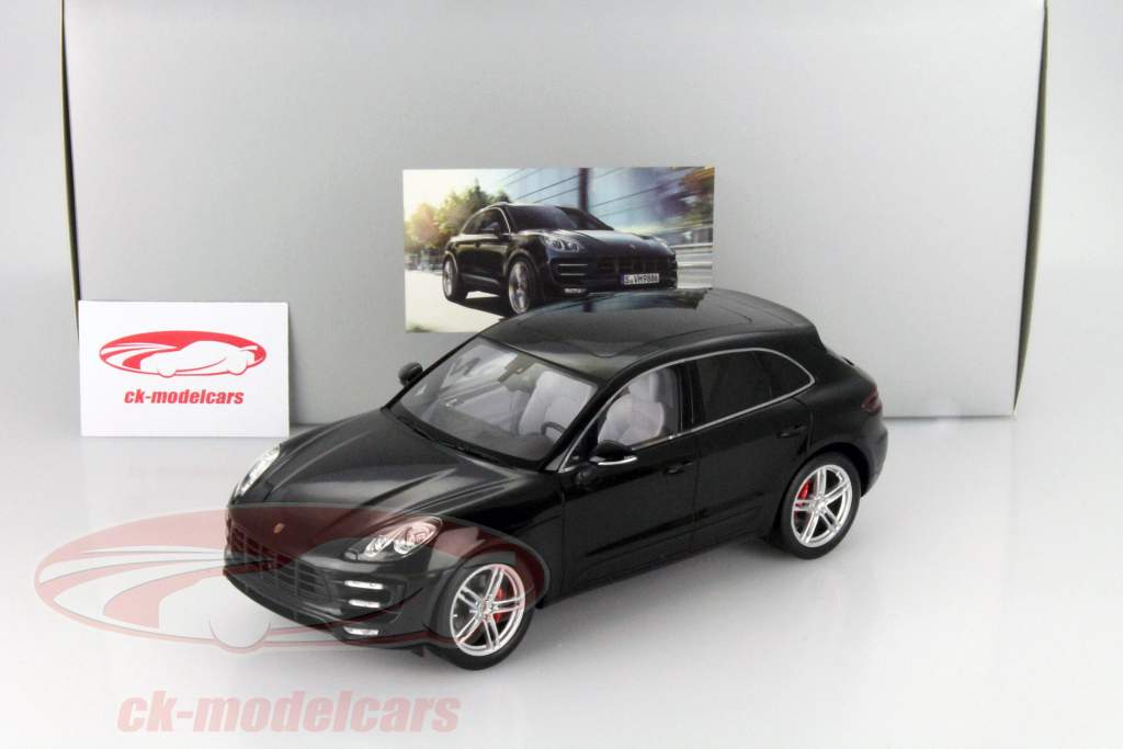 保时捷 马坎 涡轮 黯 金属的 1:18 Spark