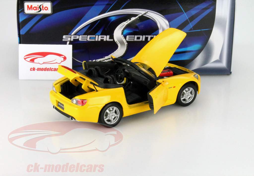 本田 S2000 黄色 1:18 麦斯托