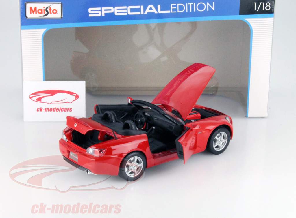 本田 S2000 红 1:18 麦斯托