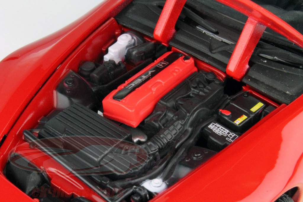 Maisto 1/18 Honda S2000 レッド 1:18 Scale Honda S2000 Red Diecast Model Car with Steerable