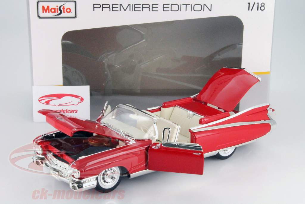 Maisto 1:18 Cadillac Eldorado Biarritz Year 1959 red 36813