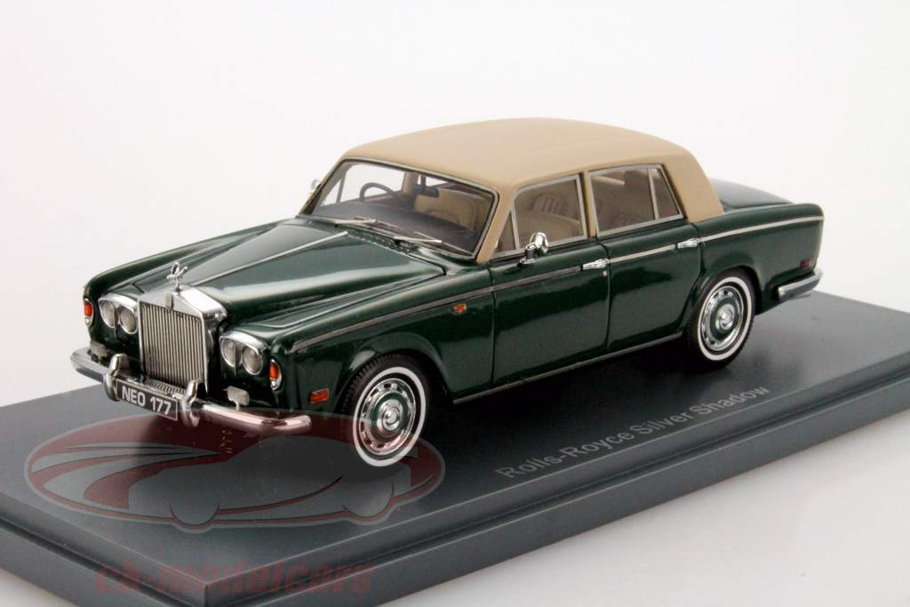 劳斯莱斯银影RHD金属绿色/米色1时43分新