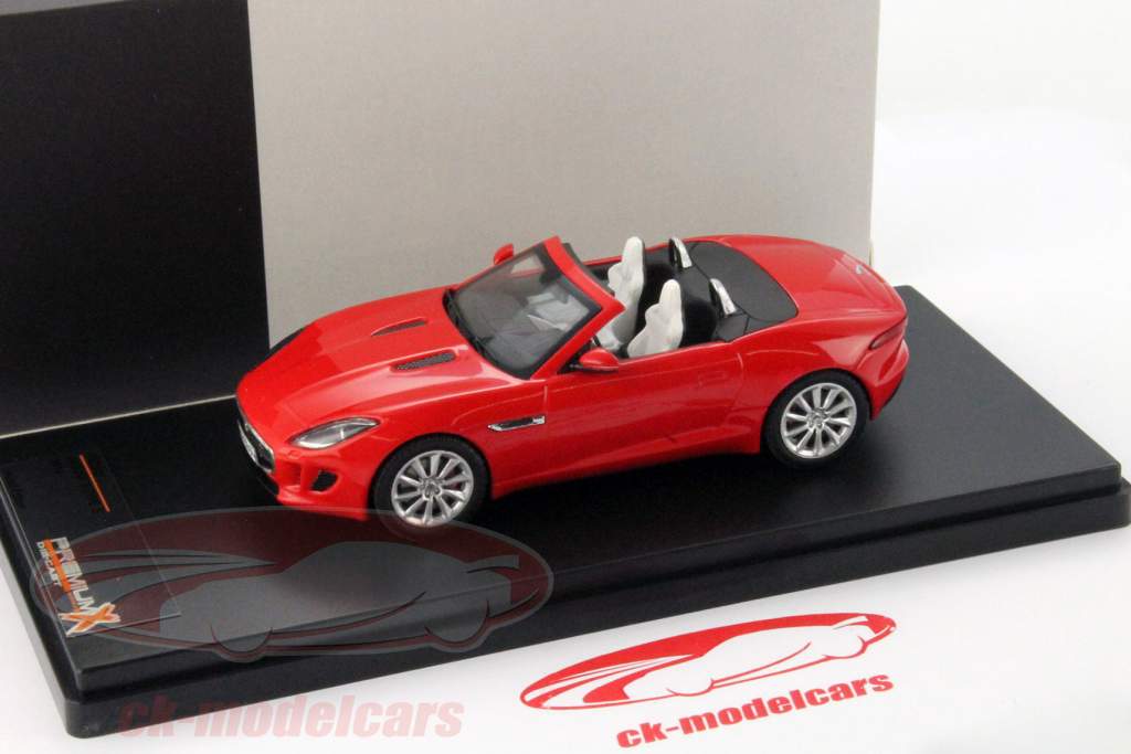 Giaguaro F-Type V8 S Anno 2013 rosso 1:43 Premium X