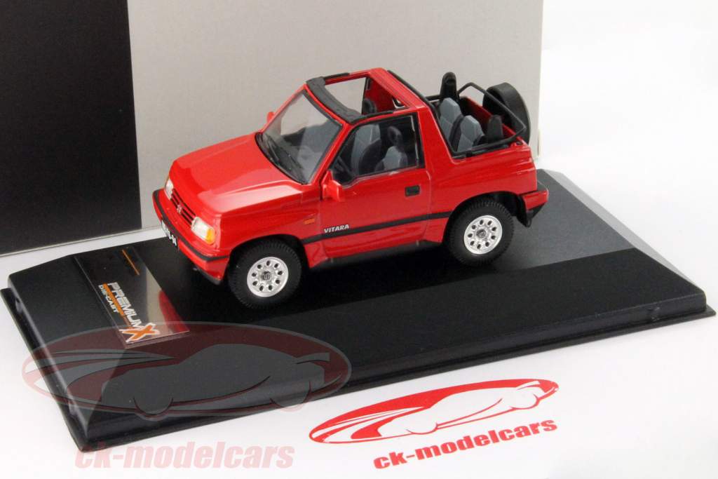 Suzuki Vitara Convertibile Anno 1992 rosso 1:43 Premium X