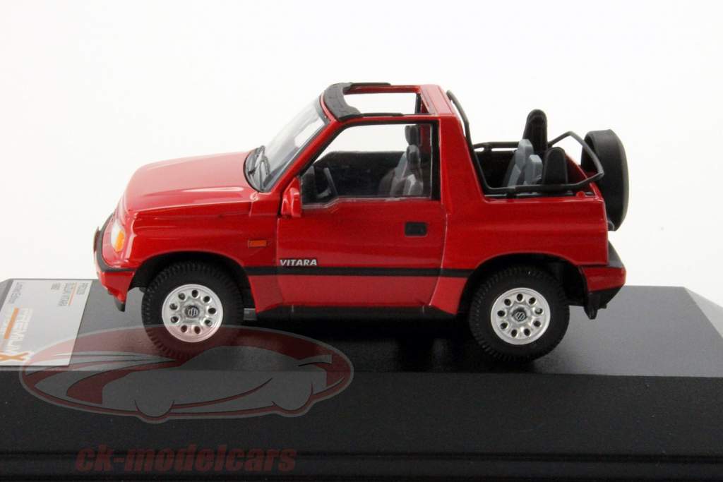 Suzuki Vitara Convertibile Anno 1992 rosso 1:43 Premium X