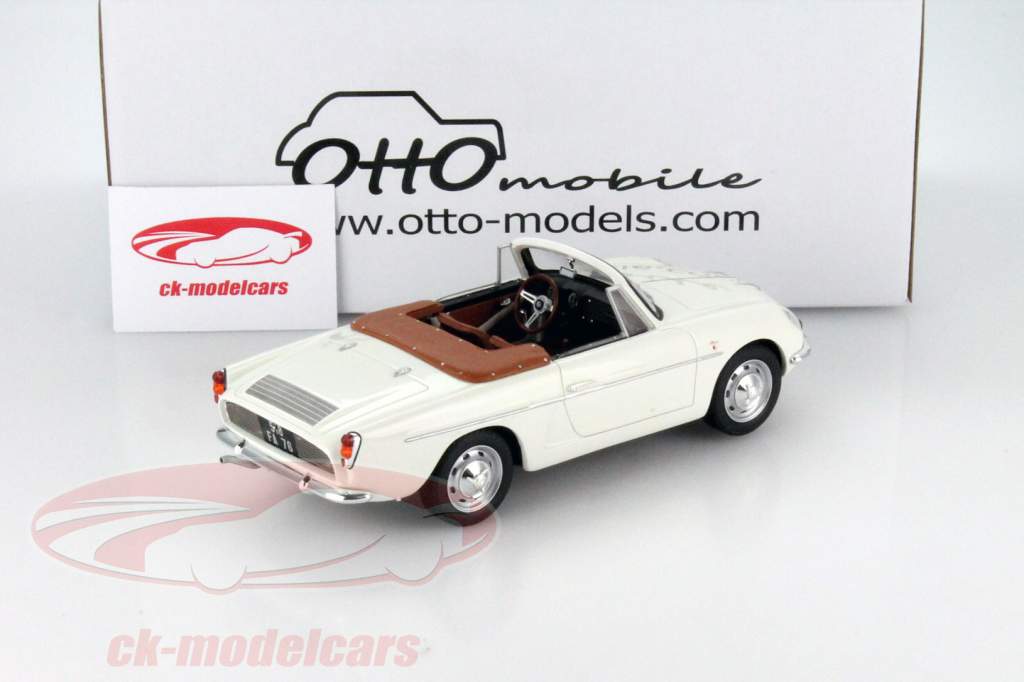 Alpine A110 Cabriolet Année 1961 blanc 1:18 OttOmobile