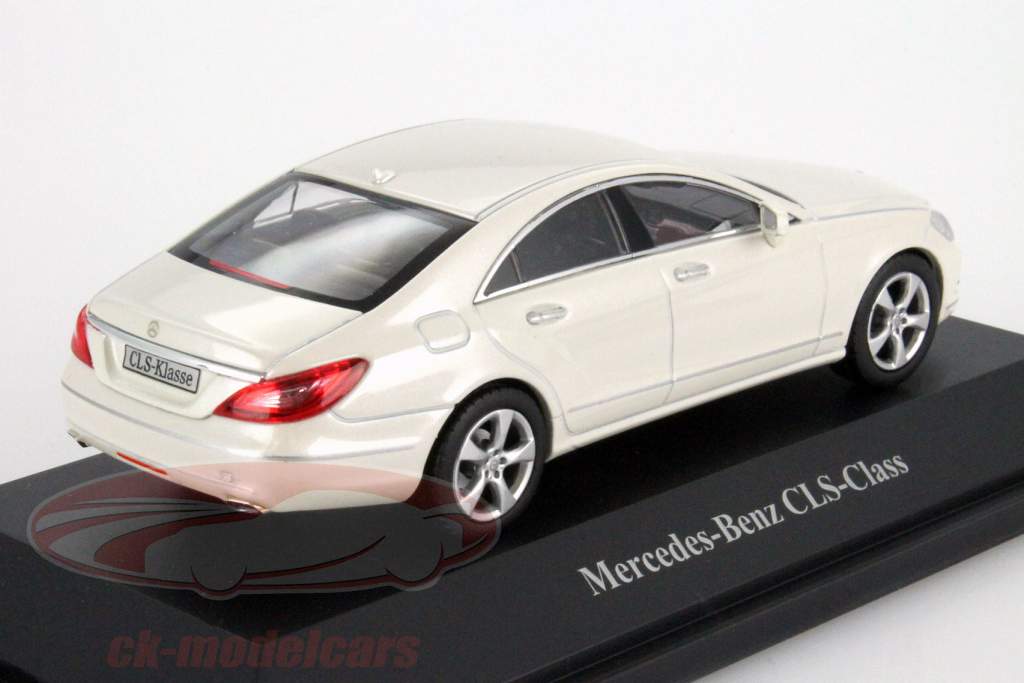 Norev 1:43 Mercedes-Benz CLS-Class diamond white metallic MB