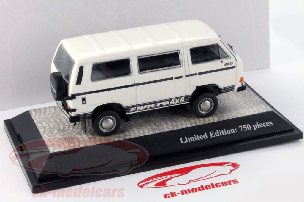 Volkswagen VW T3b Bus syncro wit 1:43 PremiumClassiXXs