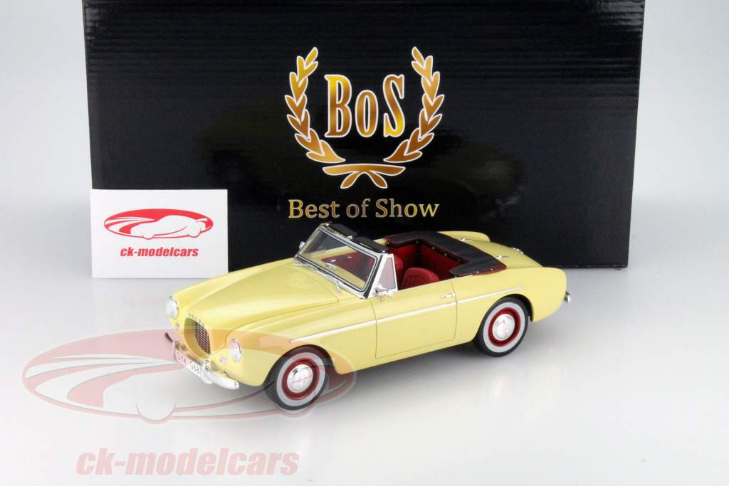 ボルボP1900は、明るい黄色の午前1時18分のBOSモデルを遊ばす