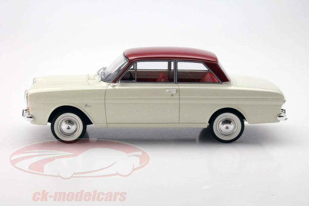 Ford Taunus 12M (P4) blanc / bordeaux 01h18 BoS Modèles