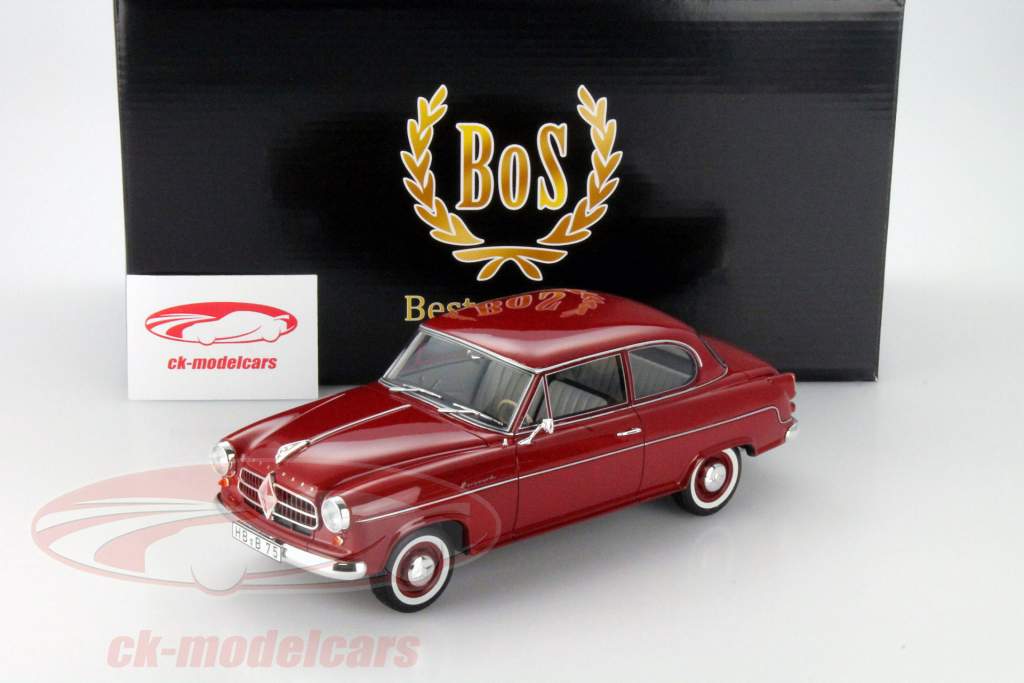 Borgward Isabella Limousine 紫色 1:18 BoS-Models