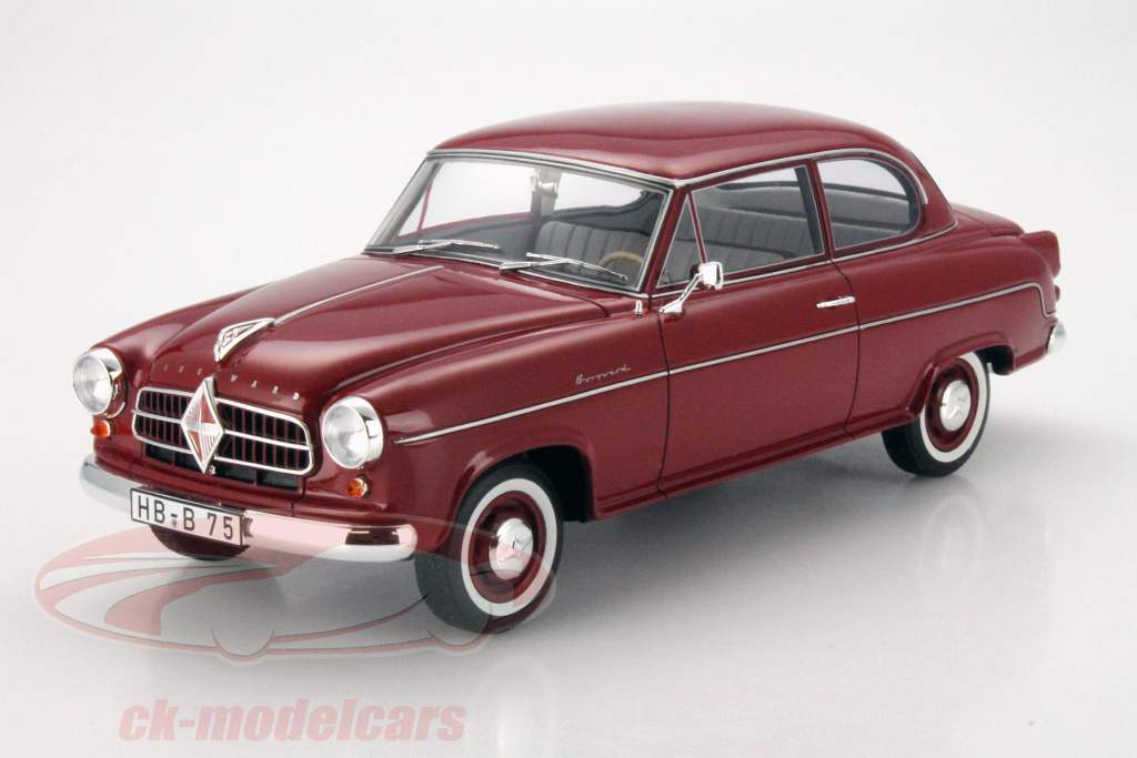 Borgward Isabella Limousine 紫色 1:18 BoS-Models