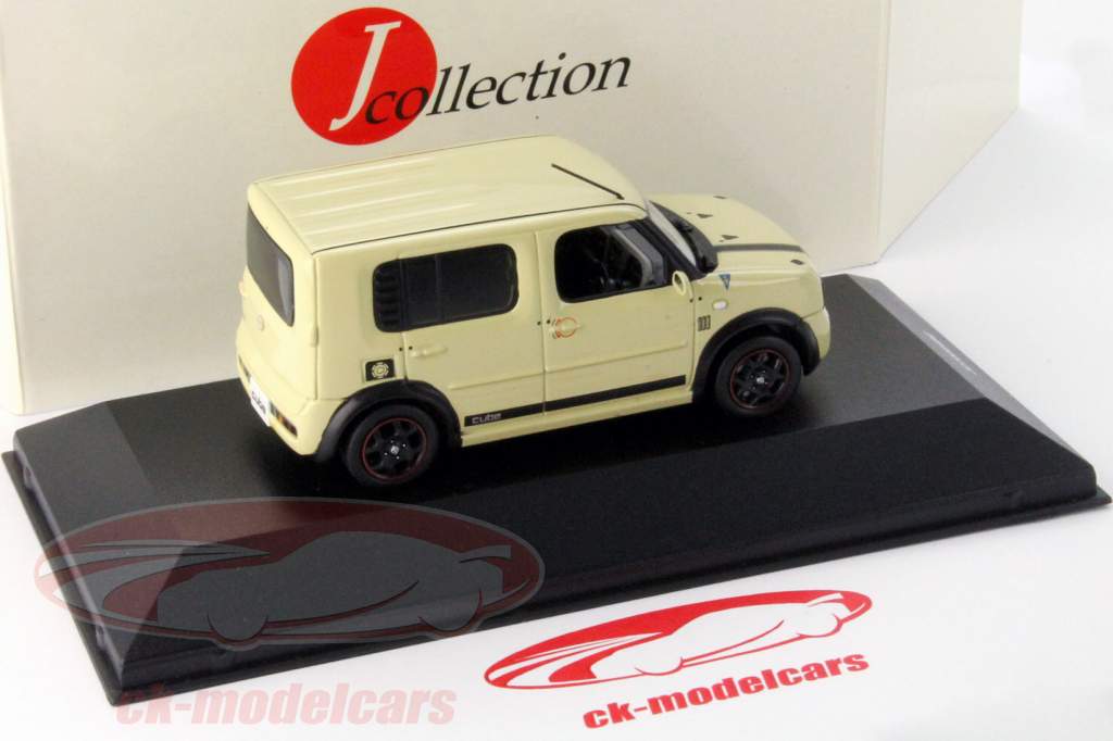 日産 Cube SX Neoclassical 年 2003 ベージュ 1:43 JCollection