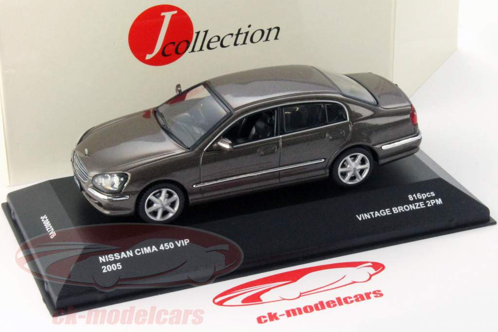 日产 Cima 450 VIP 年 2005 青铜 1:43 JCollection