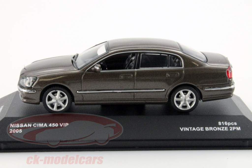 日产 Cima 450 VIP 年 2005 青铜 1:43 JCollection