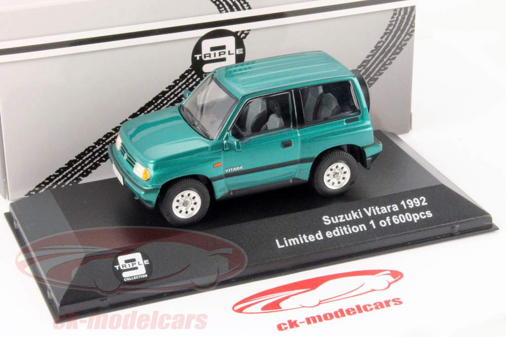 Suzuki Vitara Année 1992 vert 1:43 Triple9
