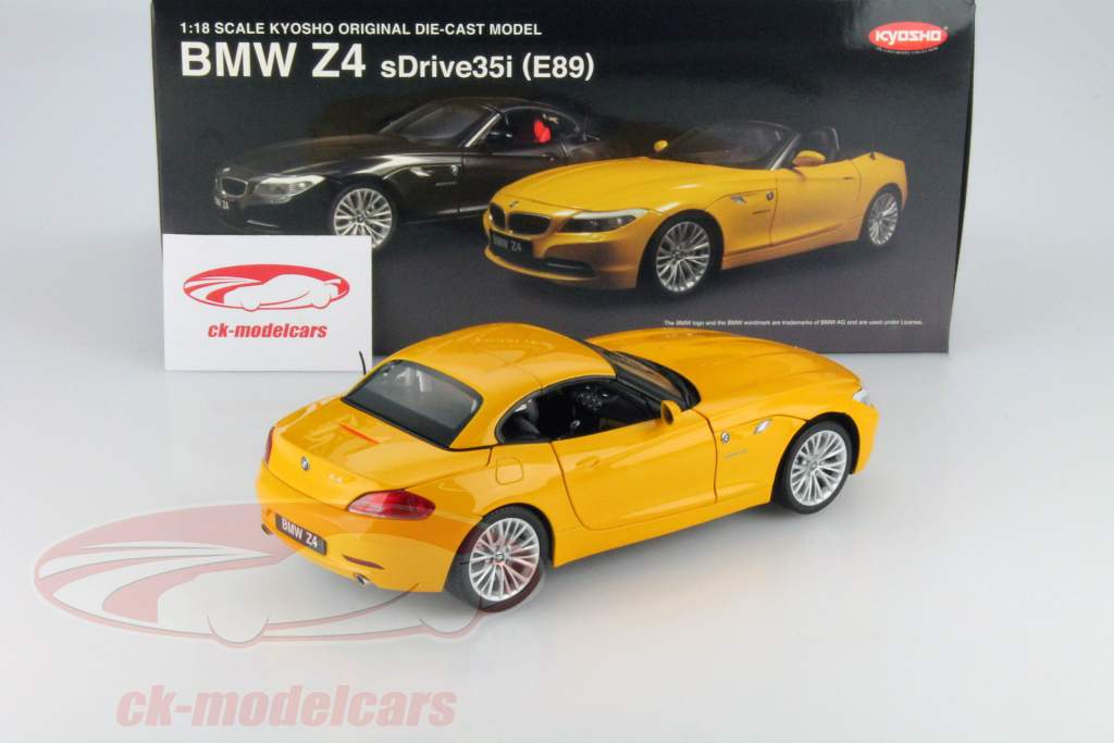 Kyosho 1:18 BMW Z4 sDrive 35I （E89） アタカマ イエロー