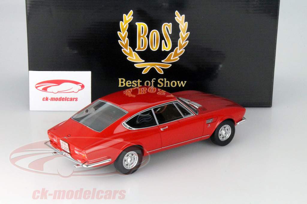 布告 ディノ クーペ 赤 1:18 BoS Models