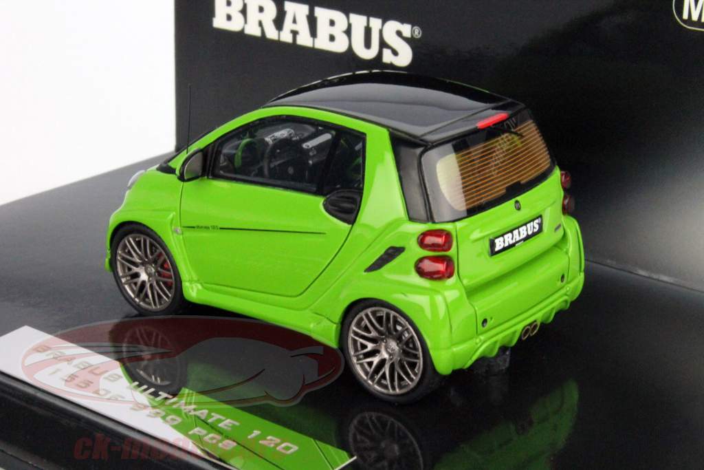 Brabus Ultimate 120 Smart grøn 1:43 Minichamps